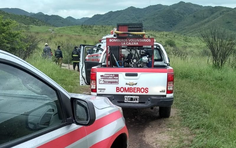 Rescataron un grupo de personas perdidas en La Calera