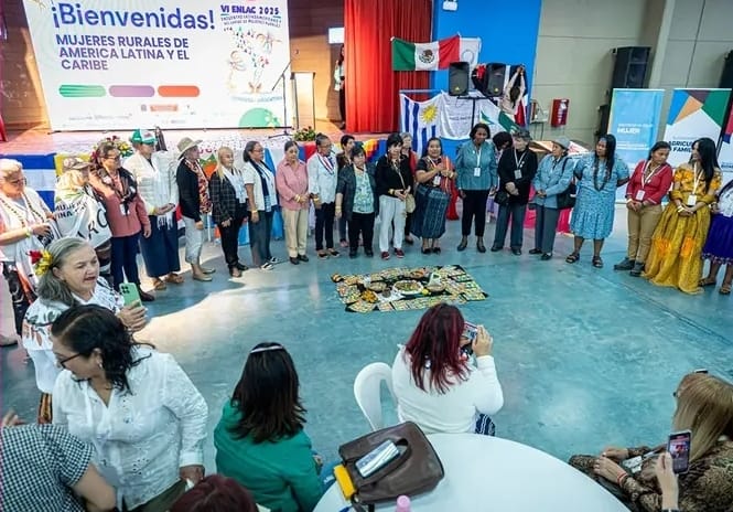 Agua de Oro presente en el 6º Encuentro Latinoamericano de Mujeres Rurales