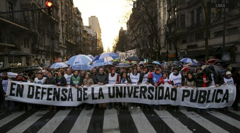 Córdoba: confirman horario de la tercera Marcha Federal Universitaria