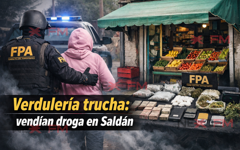 Narcomenudeo con disfraz de verdulería