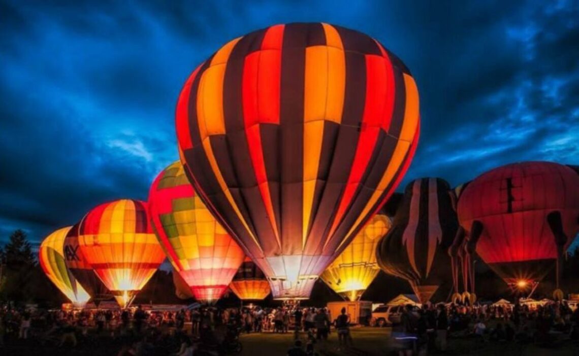 Globos que conquistan el cielo de Sierras Chicas