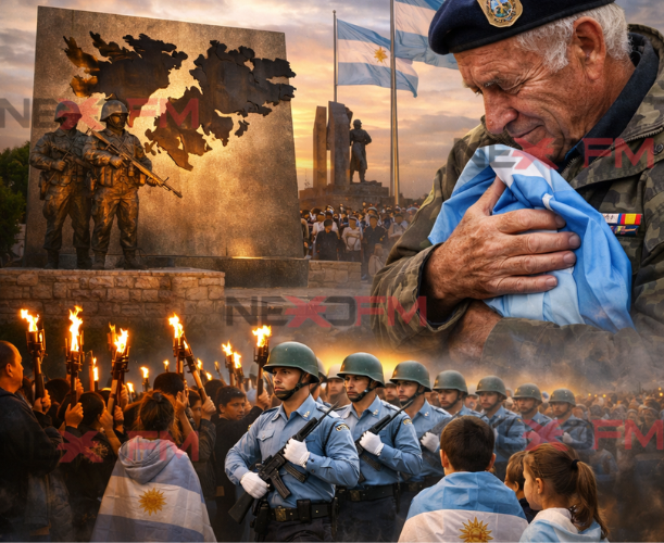 Malvinas, memoria viva: emotivos homenajes en todo Sierras Chicas a 44 años de la guerra