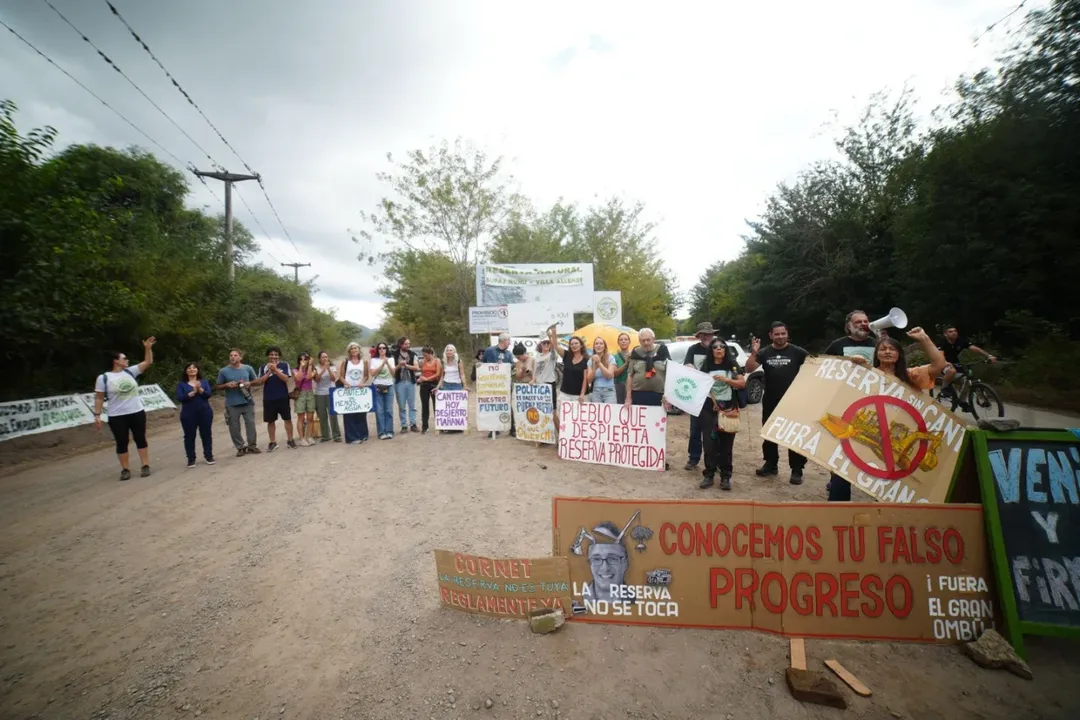 Abrazo a la Reserva Zupaj Ñuñu: fuerte reclamo ambiental contra el avance minero