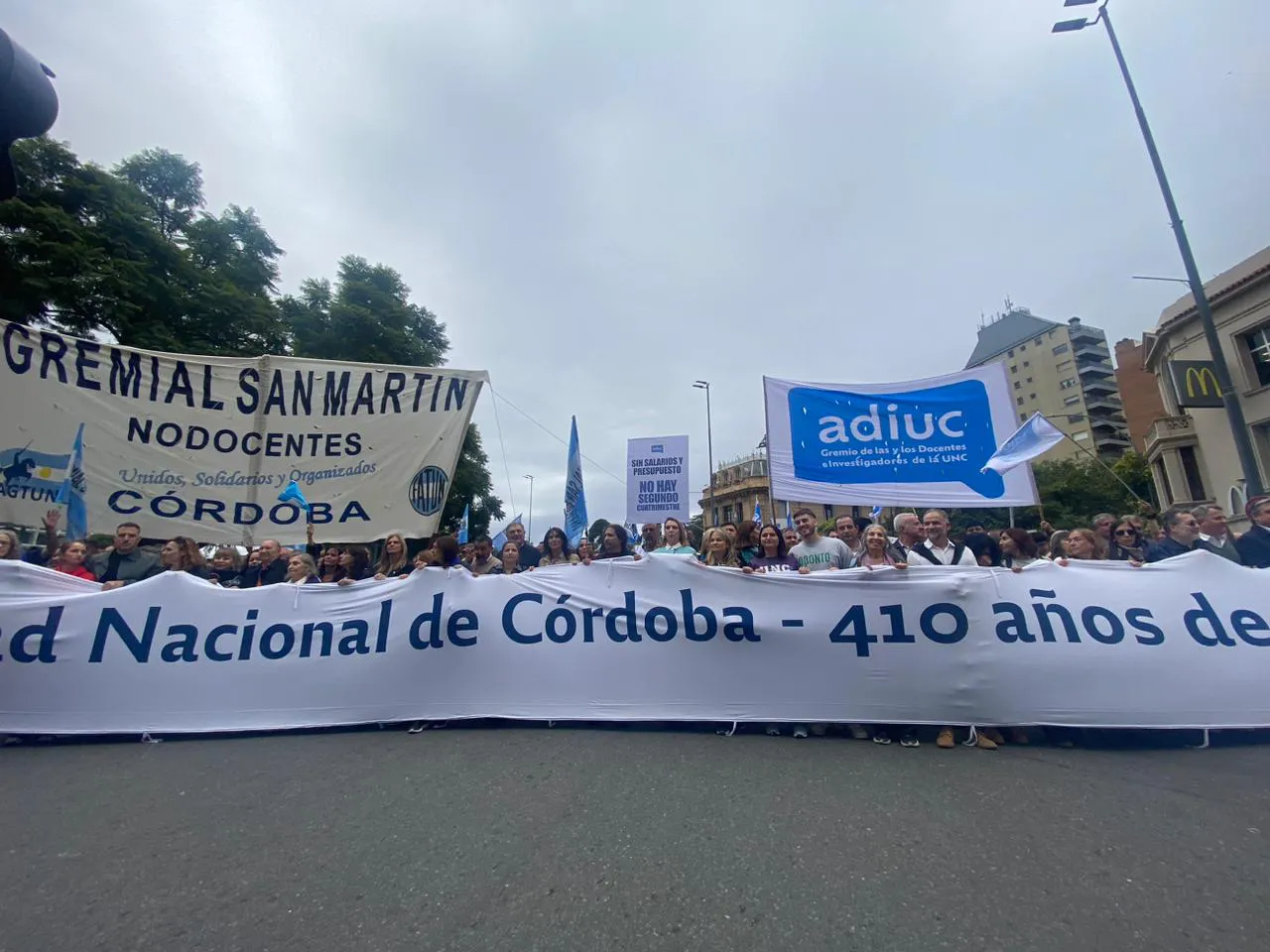 La universidad pública se defiende entre todos: cuarta marcha federal contra el ajuste