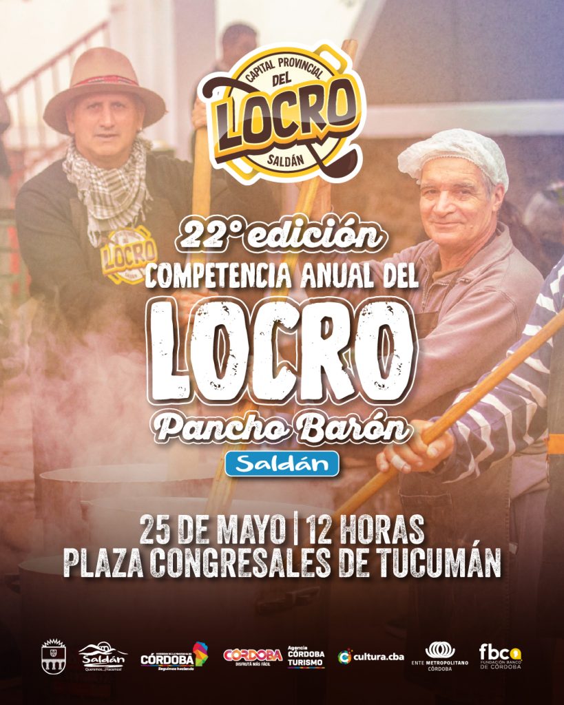 Locro, fiesta y tradición: Saldán calienta motores para el 25