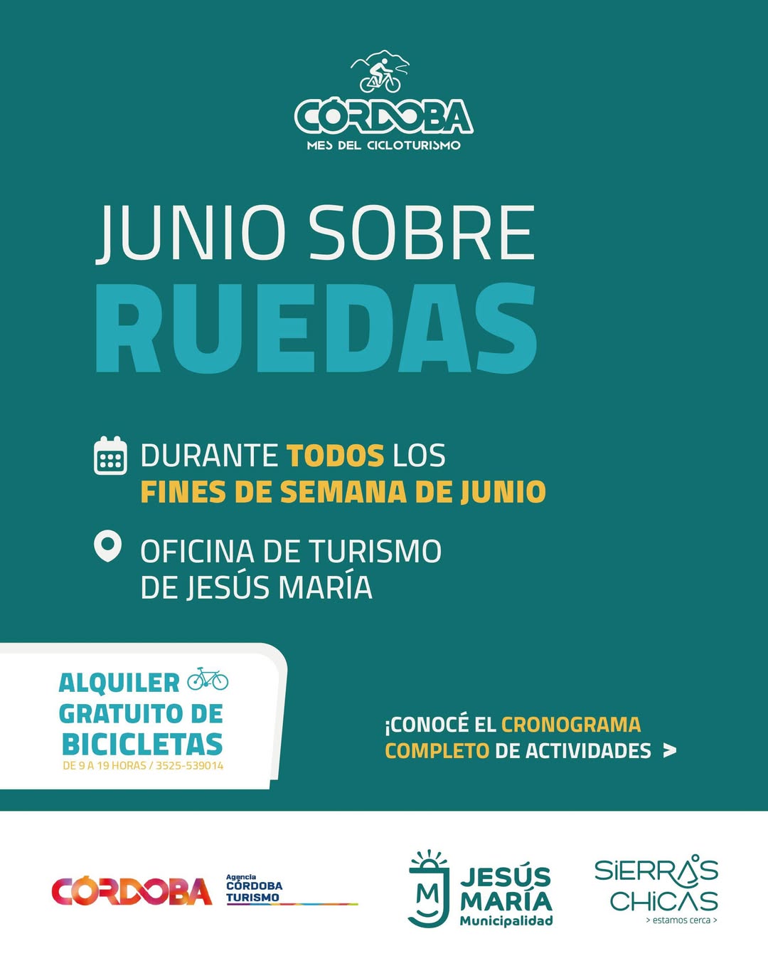 Jesús María pone primera con “Junio sobre Ruedas”
