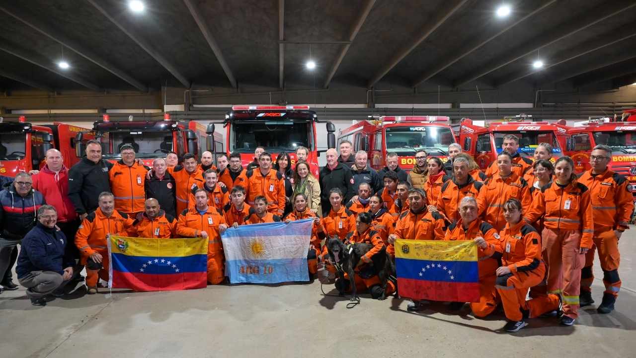 Héroes de vuelta en casa: la Brigada USAR ARG-10 regresó a Córdoba tras su misión de rescate en Venezuela