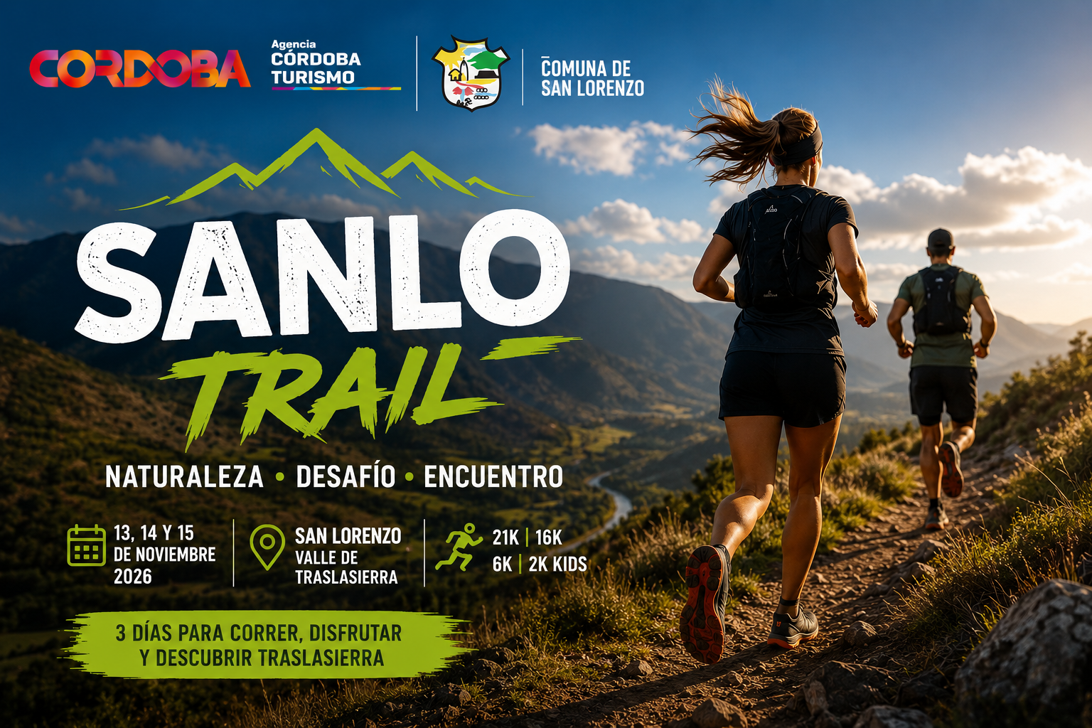 SANLO Trail, una nueva aventura deportiva en Traslasierra