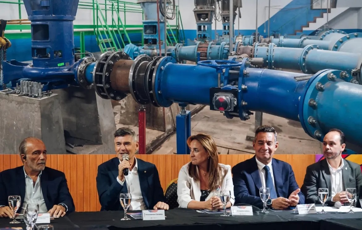 Un nuevo acueducto llevará agua potable a Sierras Chicas y el área metropolitana