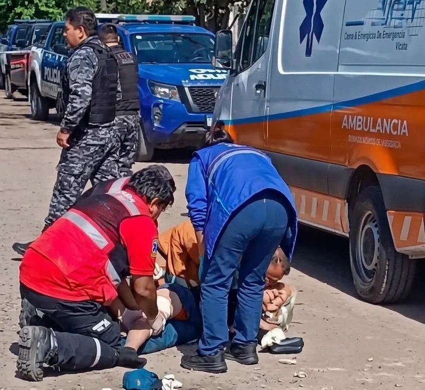 Brutal ataque de un pitbull a una jubilada