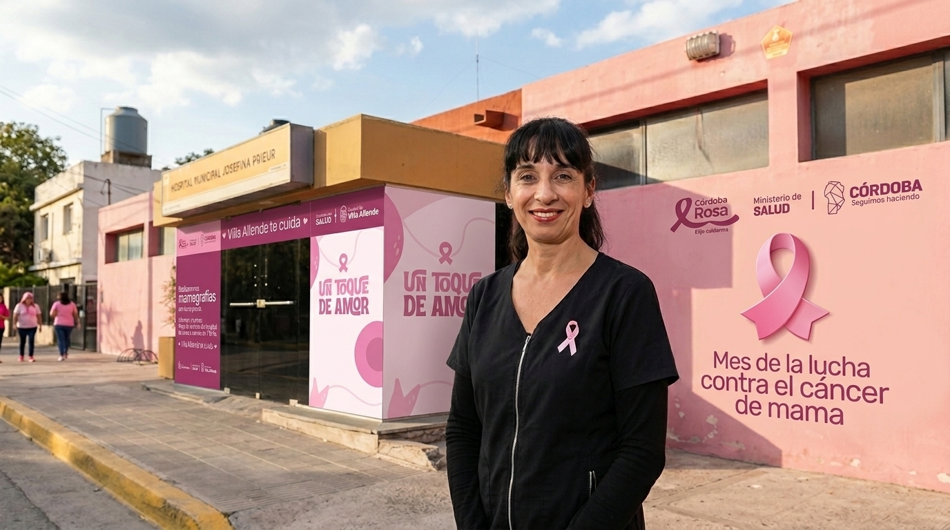 Octubre Rosa en Villa Allende: mamografías gratuitas y más prevención