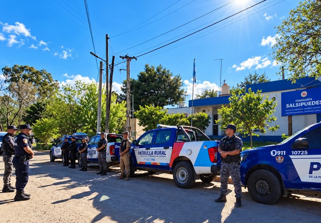 Controles y una aprehensión en Salsipuedes